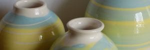 Stoneware bottles by East Yorkshire ceramicist Stewart Taylor